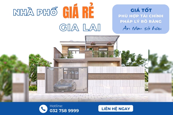Nhà Phố Giá Rẻ Phường Diên Hồng Gia Lai – Cập Nhật Nguồn Nhà Giá Tốt Trung Tâm